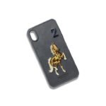 "Polo Case for iPhone 16 Pro Max in Black with Embroidered Horse Design" "Luxury Embroidered Polo Case for iPhone XS Max to 16 Pro Max"