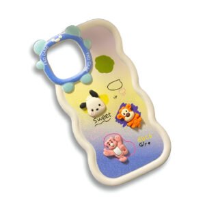 “iPhone Case for Girls – Butterfly Design Soft Matte Back Cover” “Fluffy Teddy Bear iPhone Fashion Case for Women” “Soft Shockproof Printed Case for iPhone 16 Pro Max”