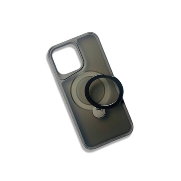 “Creative Matte iPhone Case with Metal Kickstand – Soft Touch Finish” “Premium Matte Stand Case for iPhone – Built-in Foldable Kickstand” “Soft Grip Anti-Scratch Matte iPhone Cover with Kickstand”