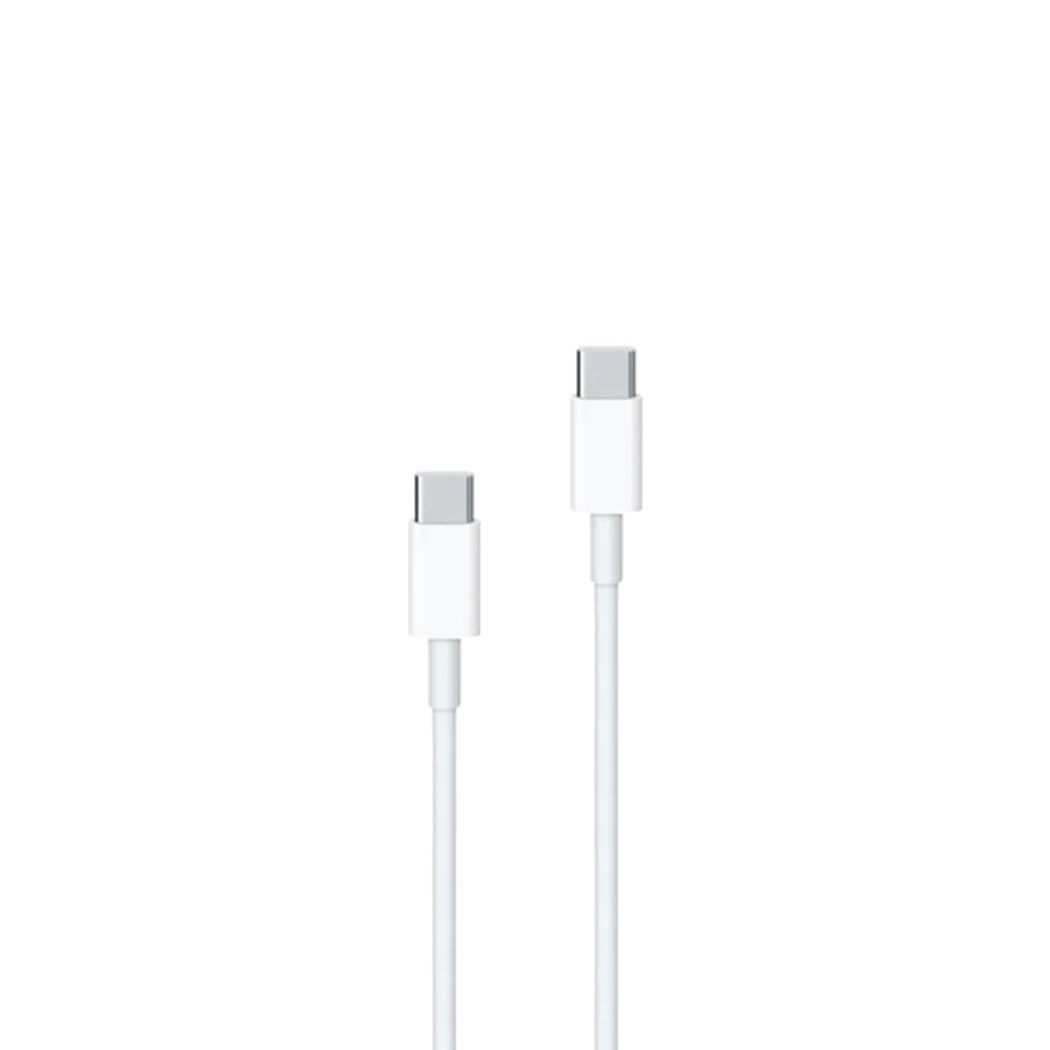 “Apple USB-C to USB-C Original Cable – Genuine Fast Charging Cord” “Type-C to Type-C Apple Cable – 100W Compatible, White Color” “Original Apple USB-C Cable – For MacBook, iPad, and iPhone 15”