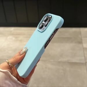 “Black Soft Silicone iPhone Case – Anti-Slip Matte Grip” “Light Blue Soft Back Cover for iPhone – Pure Silicone Feel” “Slim Fit Pure Silicone Phone Case – Everyday Grip Cover”