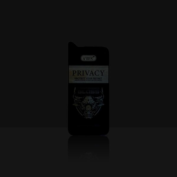 iPhone Premium Privacy Tempered Glass Screen Protector with Cleaning Kit